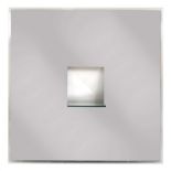 A contemporary wall mirror,