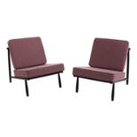 A pair of Domus lounge chairs,