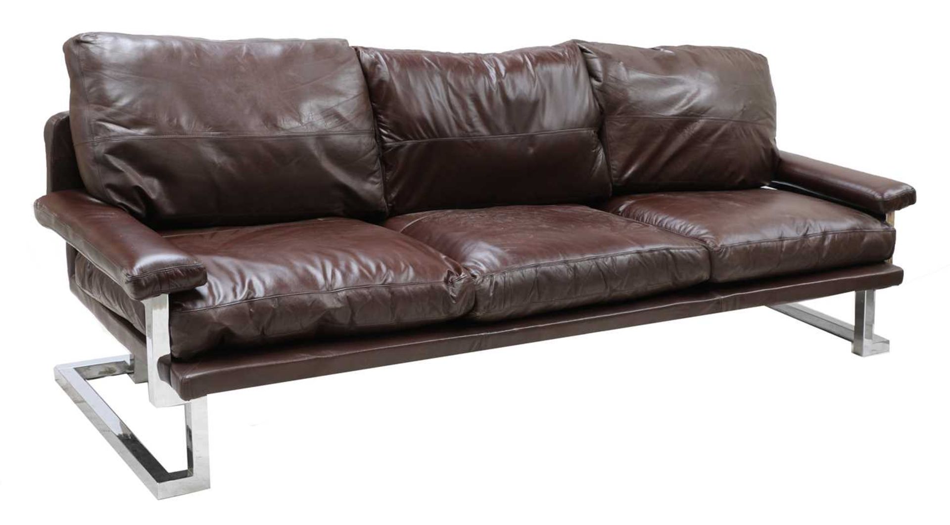 A Pieff three-piece sofa suite,