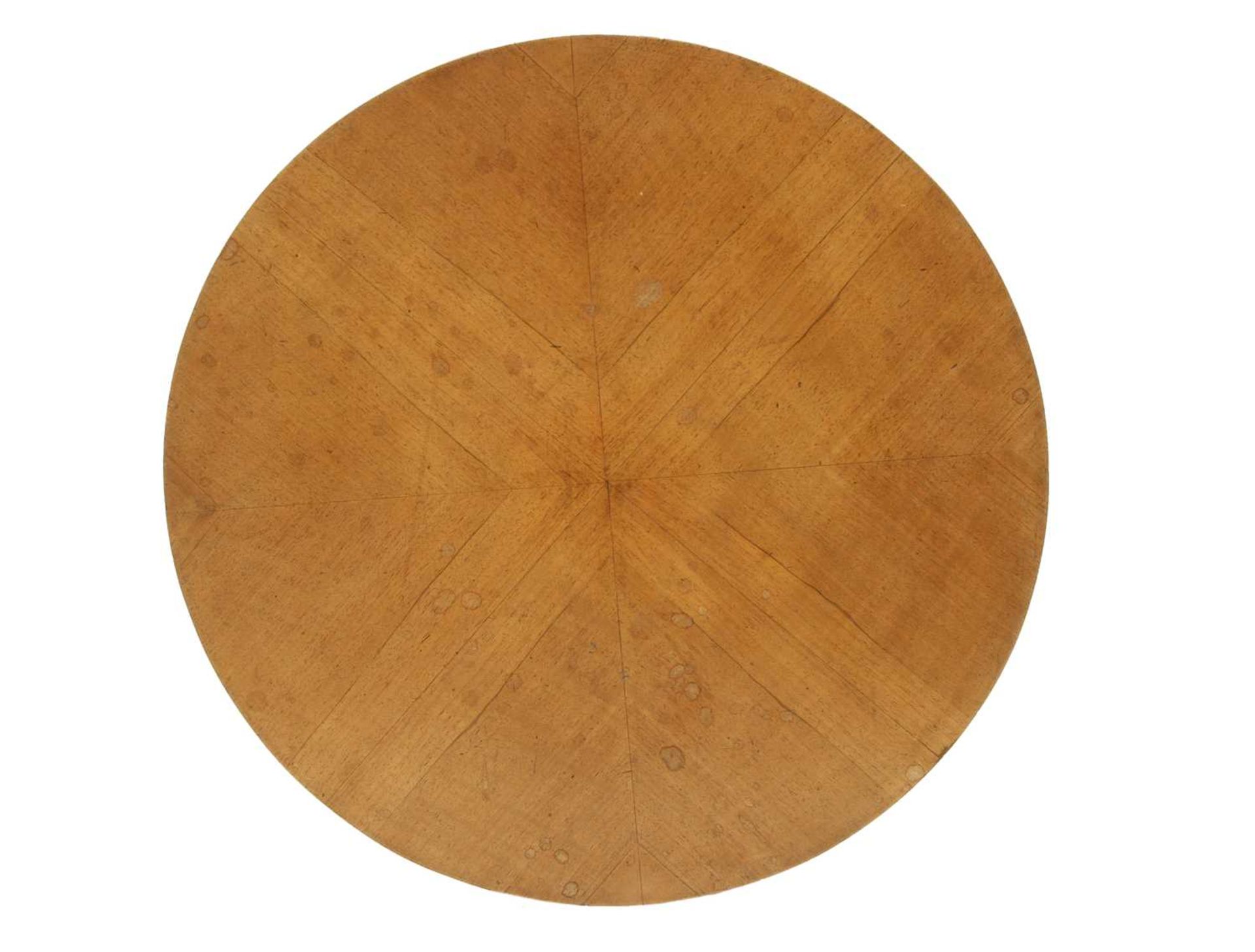 An Art Deco walnut side table, - Image 3 of 3