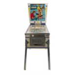 A Gottlieb's 'Domino' pinball machine,