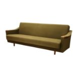 A Danish upholstered daybed/settee,