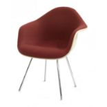 An Eames 'DAW' armchair,