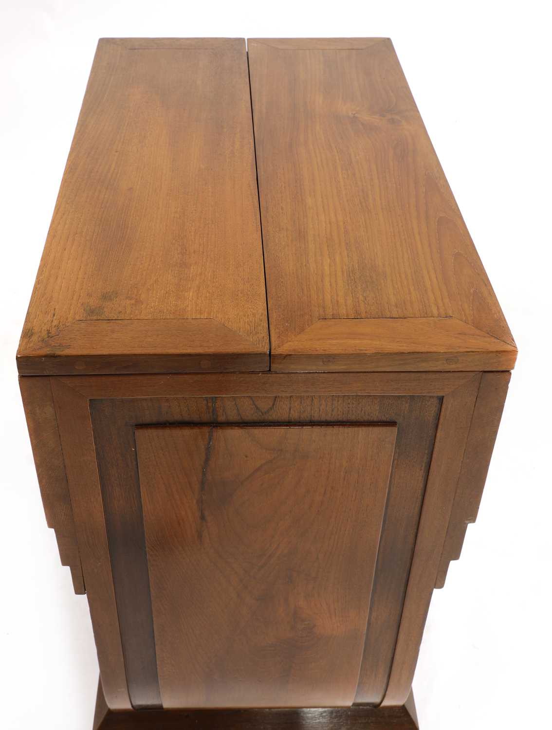 An Art Deco teak 'surprise' drinks cabinet, - Image 4 of 7