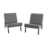 A pair of Domus lounge chairs,