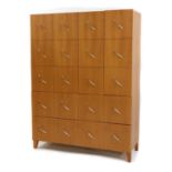 A cherrywood wardrobe,