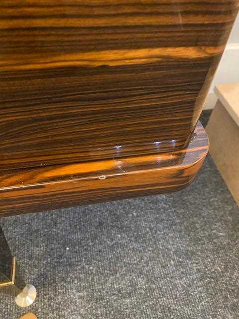 A French lacquered Macassar ebony sideboard, - Image 11 of 12