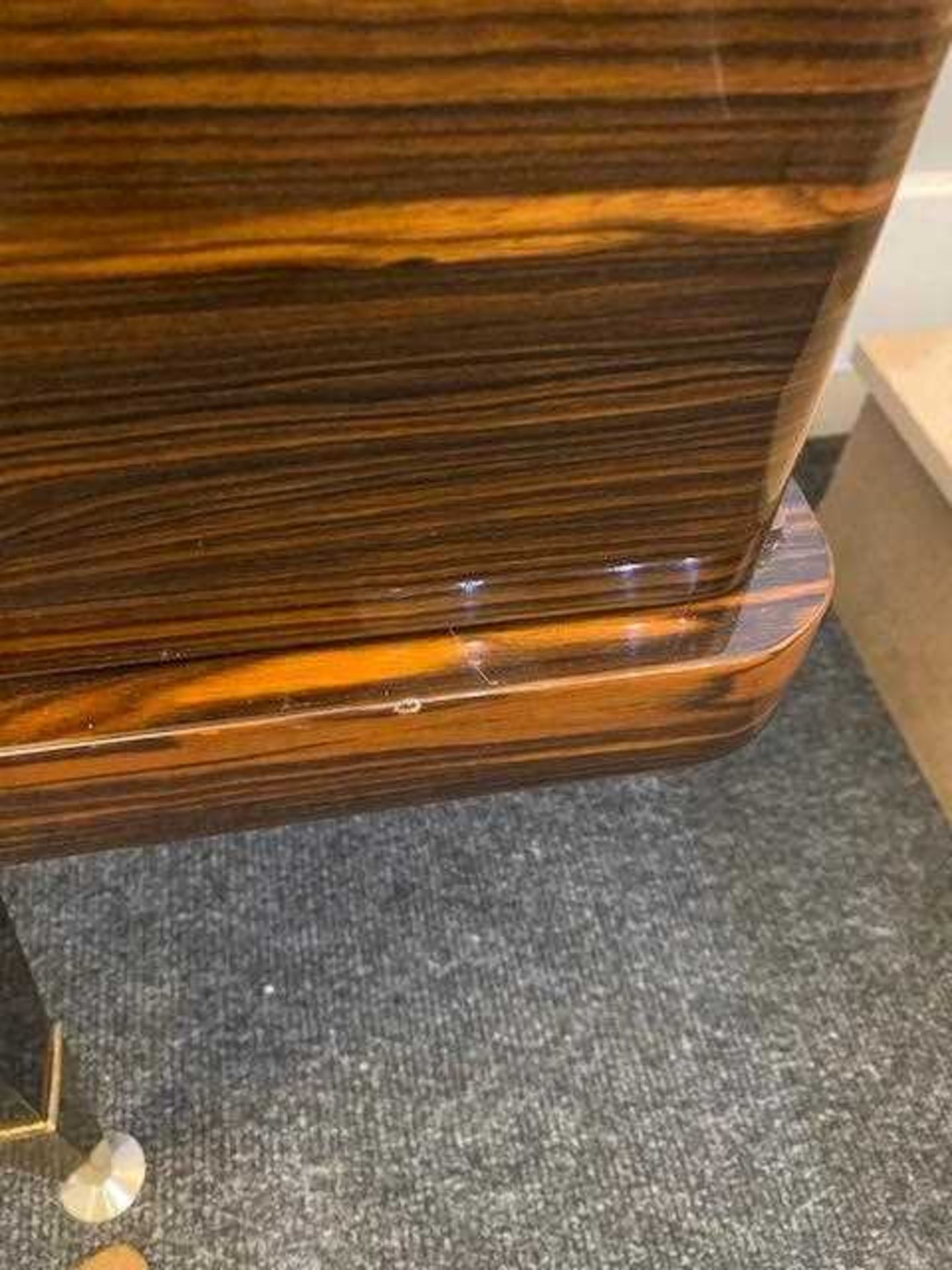 A French lacquered Macassar ebony sideboard, - Bild 11 aus 12