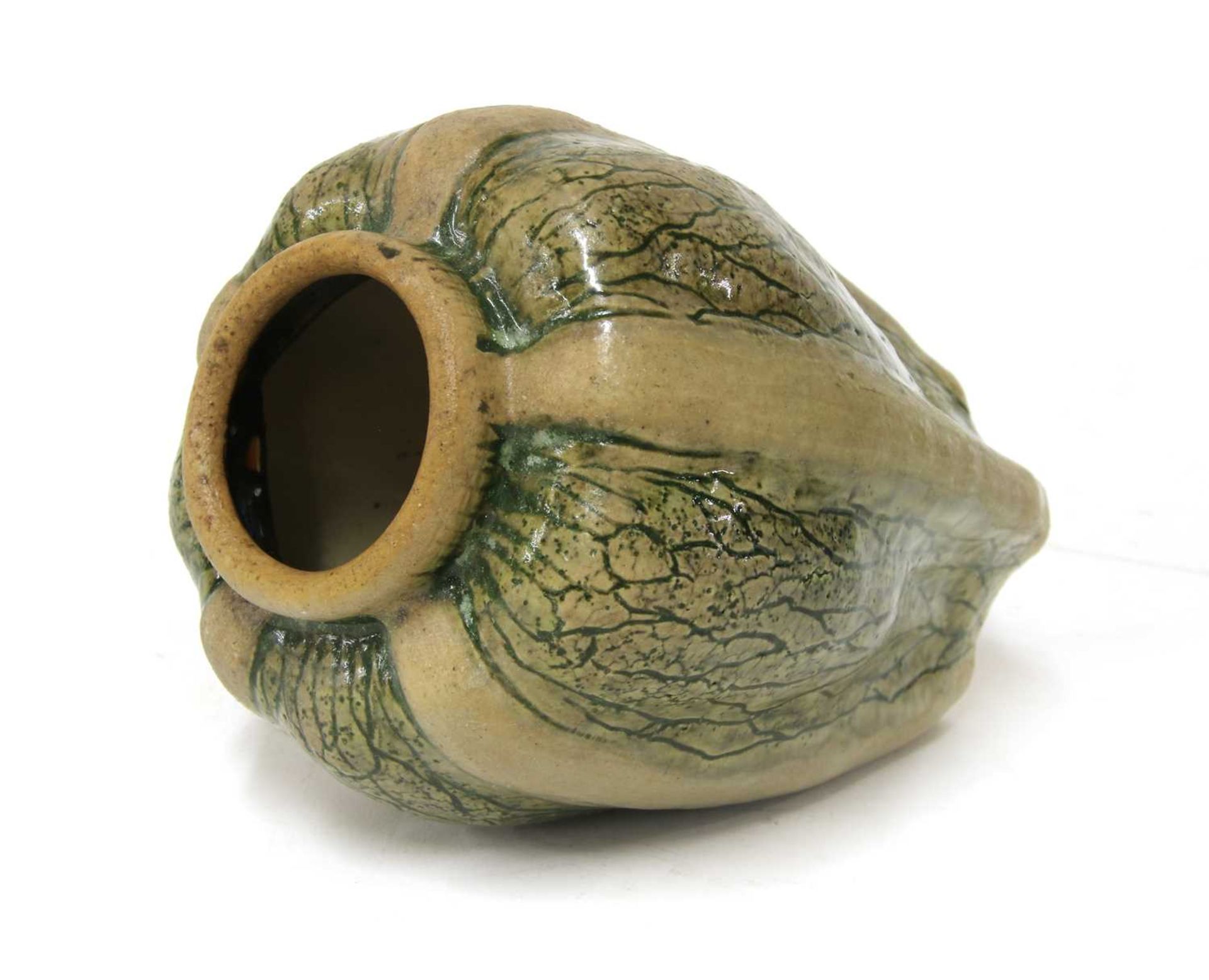 A Martin Brothers' stoneware gourd vase, - Bild 2 aus 9