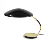 A desk lamp,