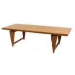 A teak 'ML115' coffee table,