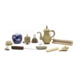 A group of Asian collectibles,