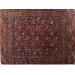 A Bokhara rug,