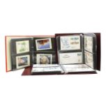 A large quantity of GB first day covers in 10 albums,
