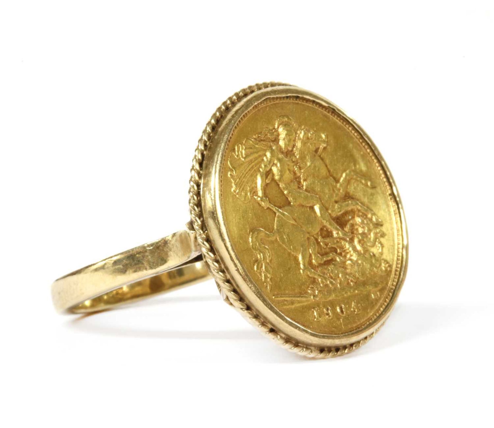 A 1904 half sovereign, - Bild 2 aus 3