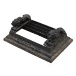 A Victorian Falkirk foundry boot scraper,