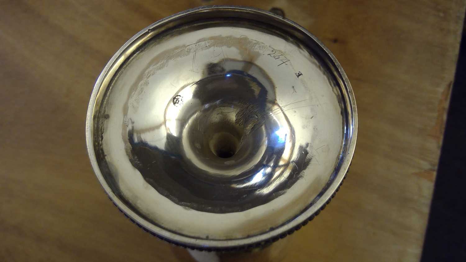 A Victorian silver goblet, - Image 4 of 7