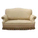 A small Victorian two seater sofa,