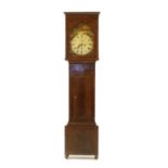 A 19th century mahogany longcase clock,