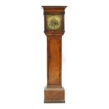 A burr walnut longcase clock,