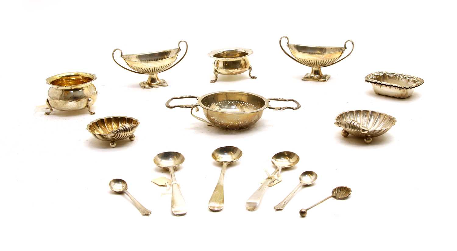 A quantity of silver and plated items