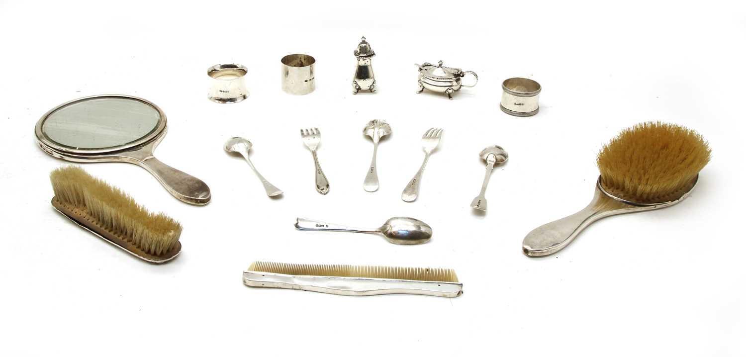 A collection of silver items, - Image 2 of 2