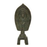 A Chinese bronze Shakyamuni Buddha,