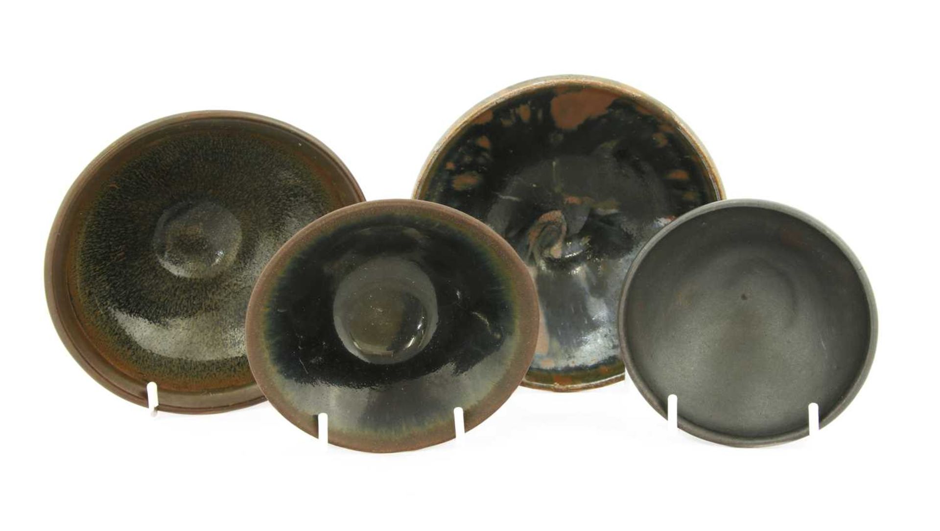 A collection of three Chinese Jian ware tea bowls, - Image 2 of 5