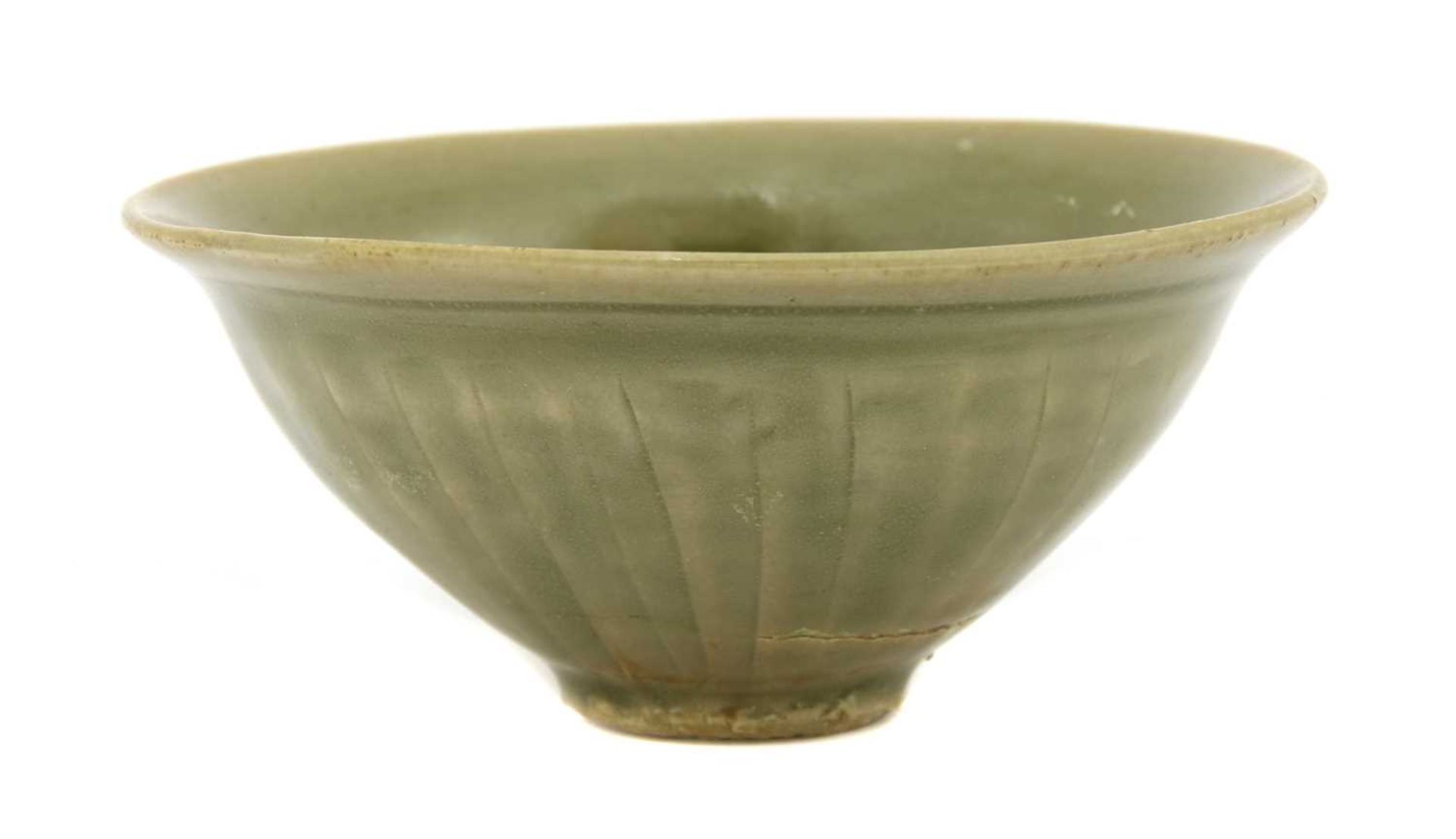 A Yaozhou ware celadon bowl, - Image 3 of 4