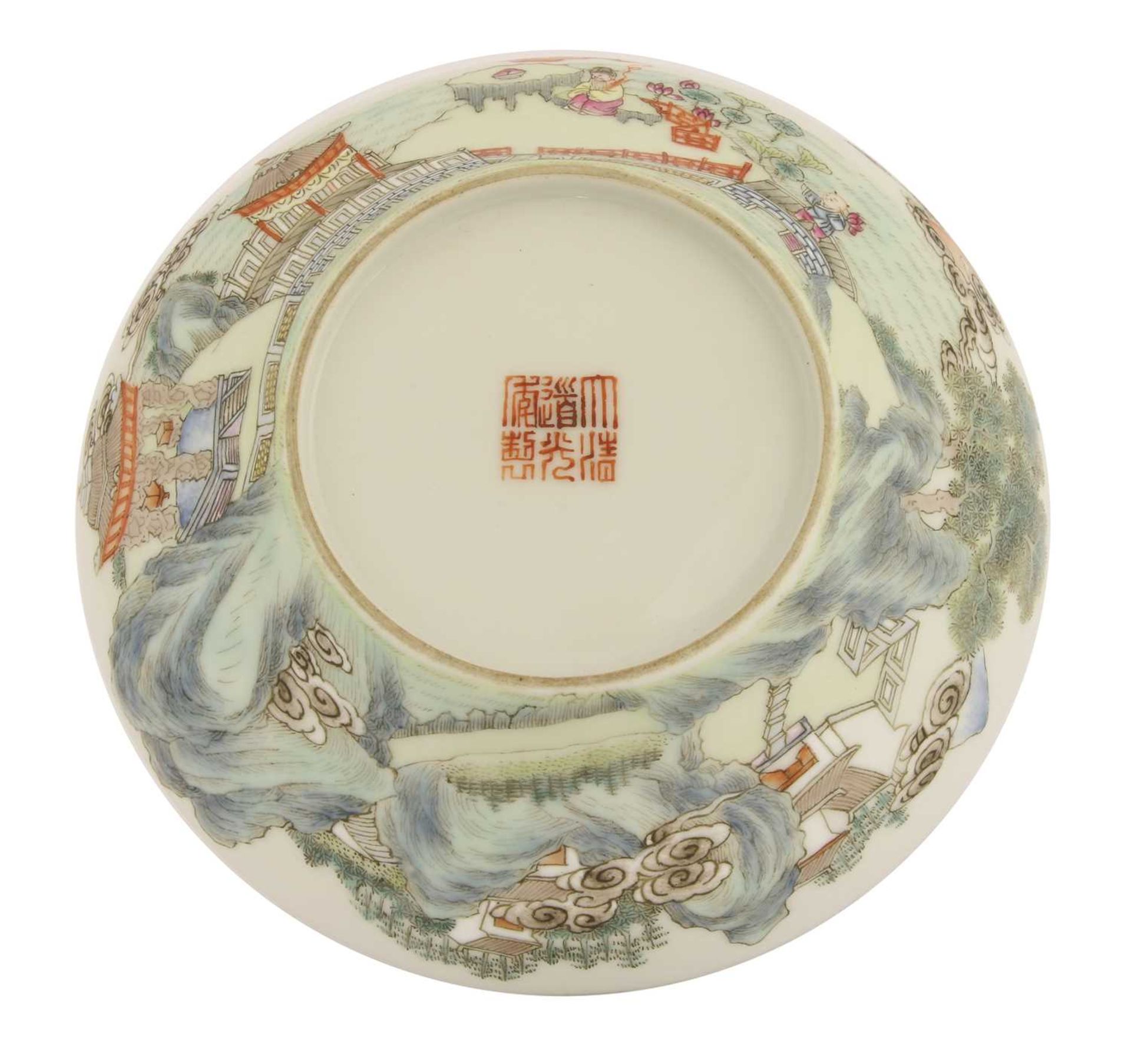 A Chinese famille rose bowl, - Image 6 of 6
