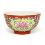 A Chinese famille rose bowl,