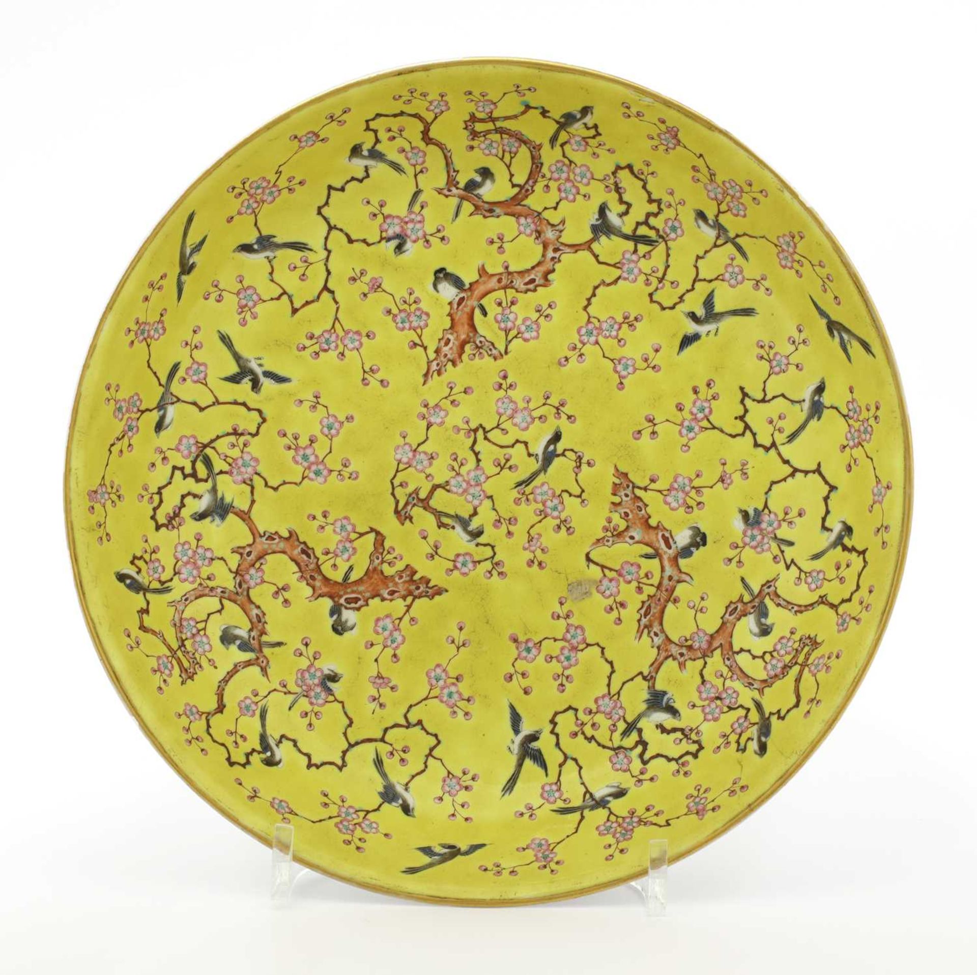 A Chinese famille rose dish, - Image 2 of 4