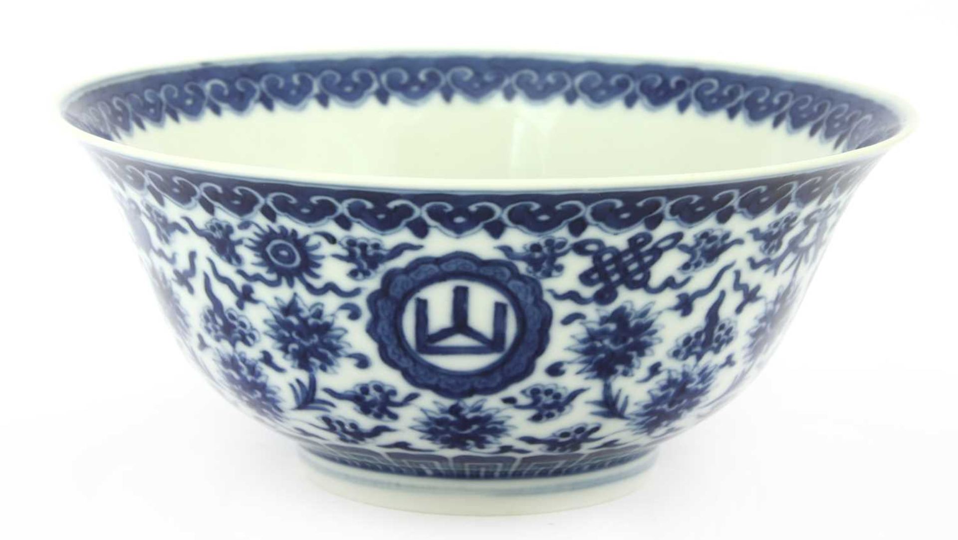 A Chinese blue and white bowl,