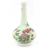 A Chinese famille rose vase,