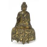 A Chinese bronze Buddha,