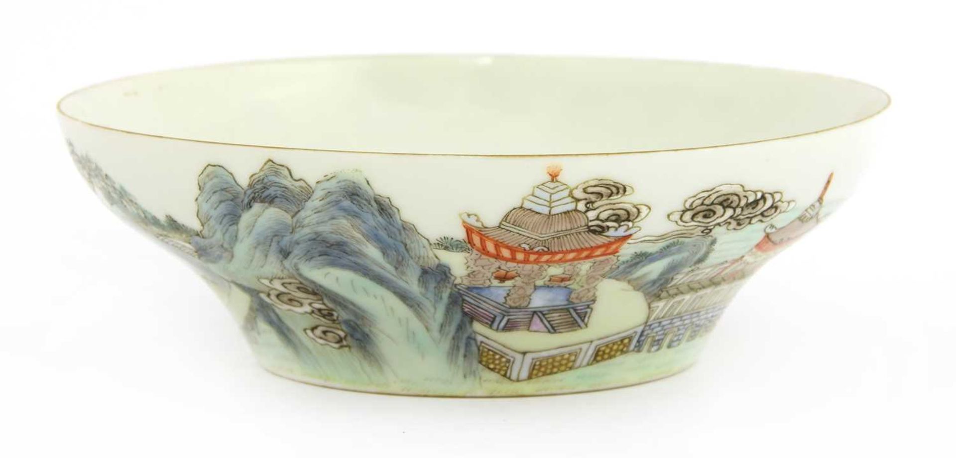 A Chinese famille rose bowl, - Image 2 of 6