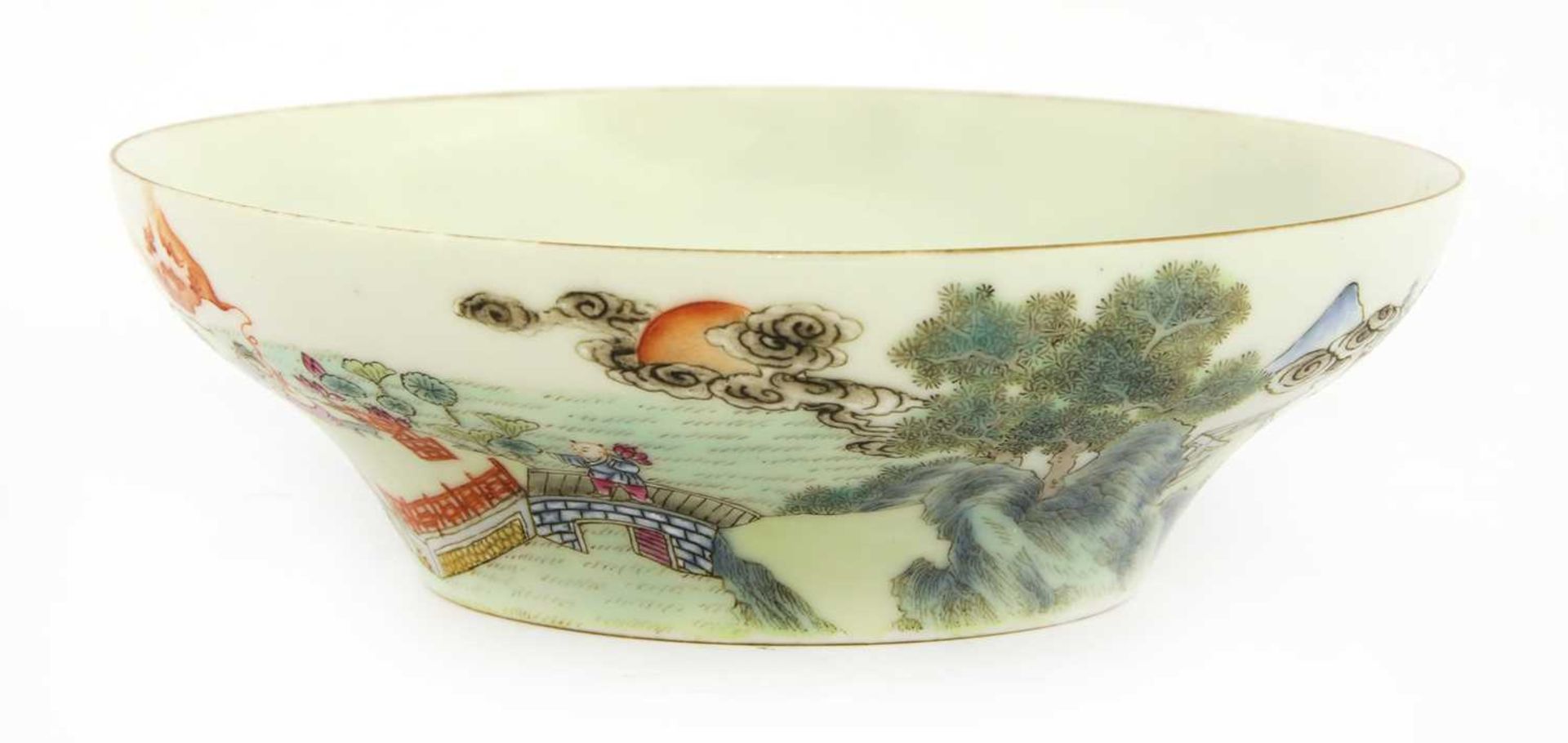 A Chinese famille rose bowl, - Image 4 of 6