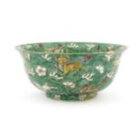 A Chinese sancai bowl,