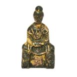A Chinese bronze Buddha,