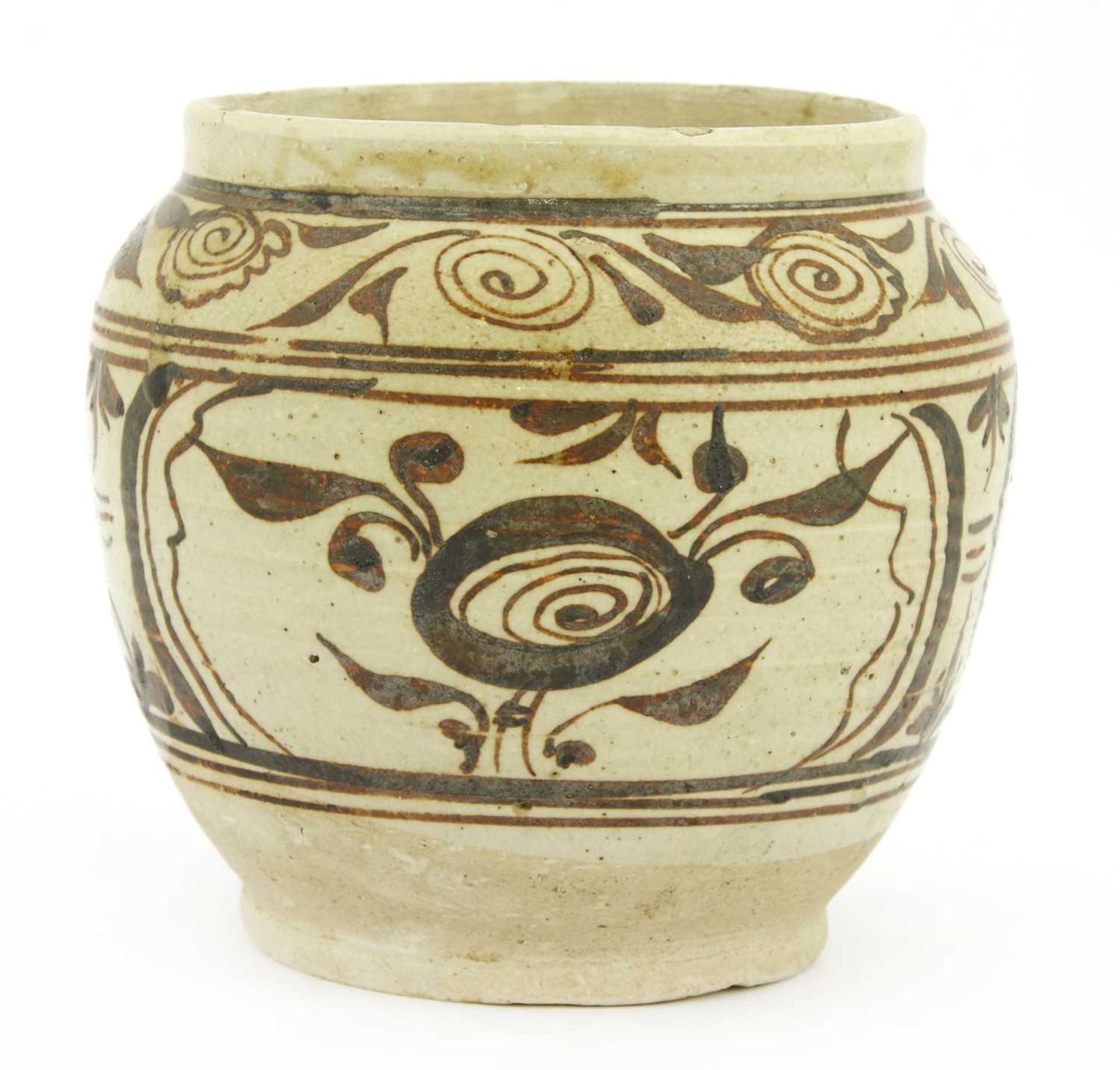 A Chinese Cizhou ware jar, - Image 2 of 4