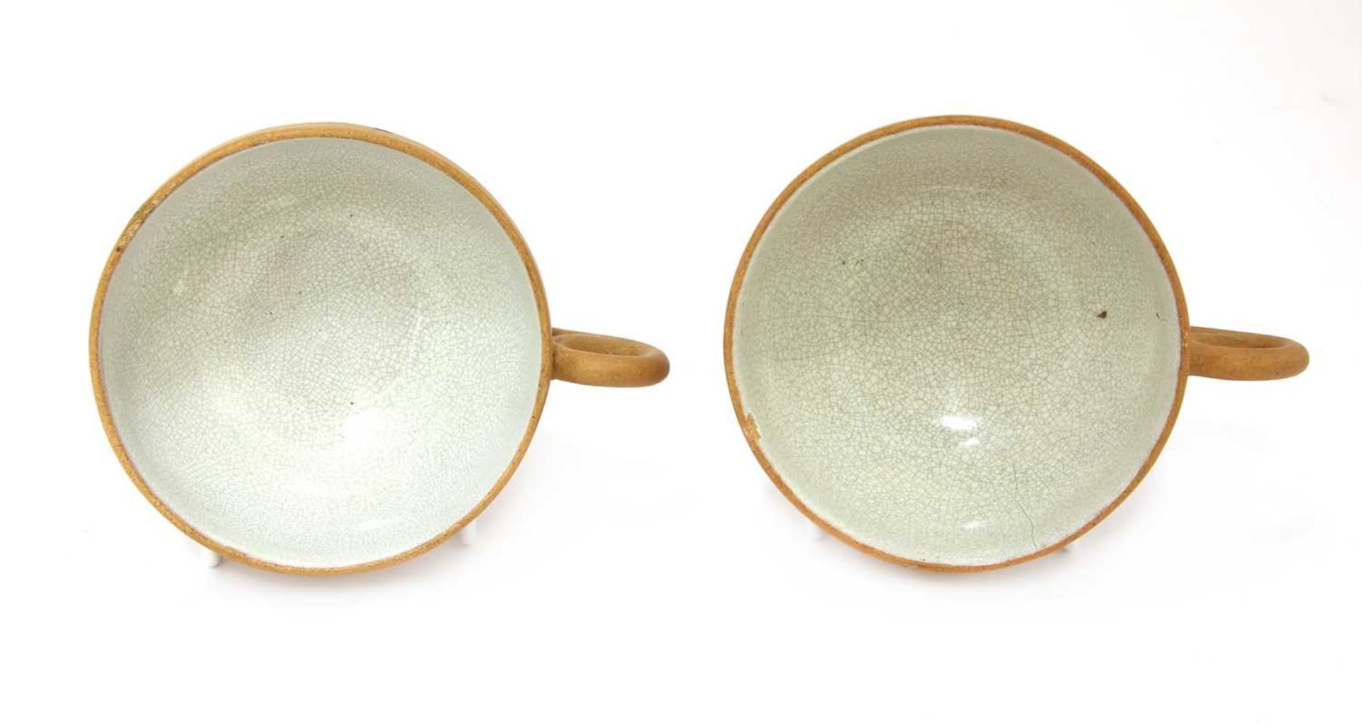 A pair of Chinese zisha cups, - Bild 4 aus 4