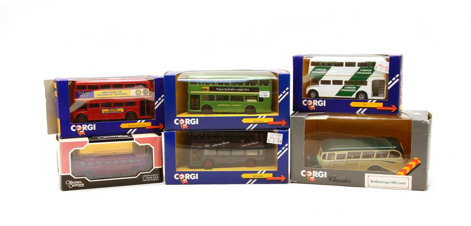 A collection of Corgi Classics and 'Original Omnibus' model vehicles