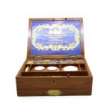 A 19th century travelling paint box by Windsor & Newton,