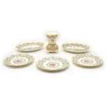 A Minton china dessert service,