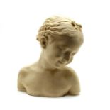 A bust of a child, resin mould