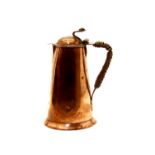 A Keswick School of Industrial Art copper jug,