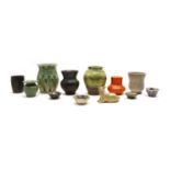 A collection of Studio ceramics,
