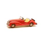 A Distler tinplate Clockwork Mercedes car,