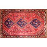 A wool Qashqai rug,