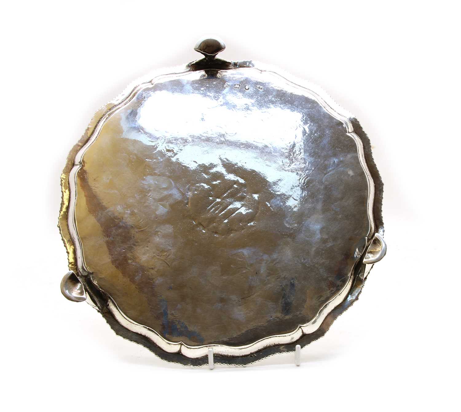 A George III silver salver, - Image 6 of 6